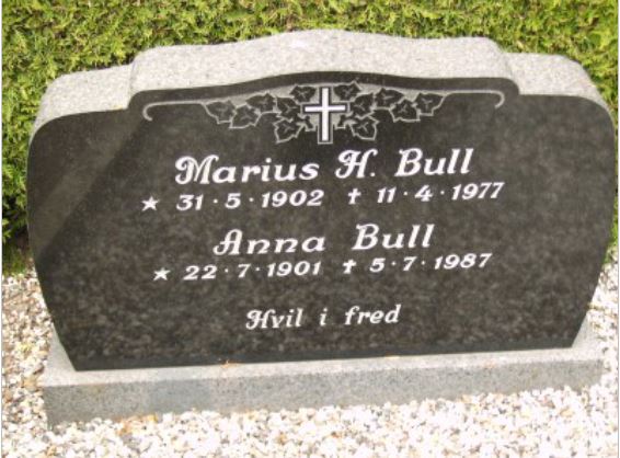 gravsten marius bull